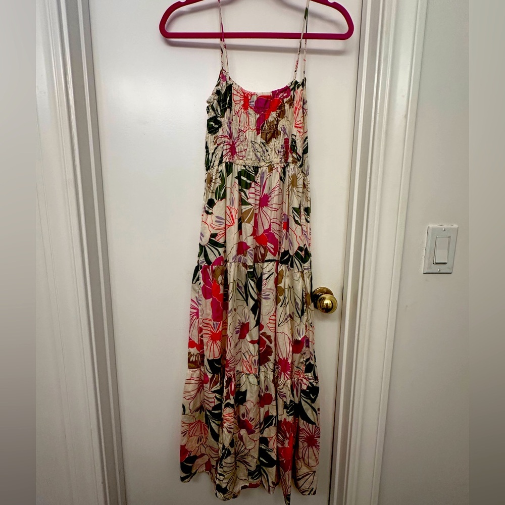 Gap Floral Maxi Dress- like new EUC